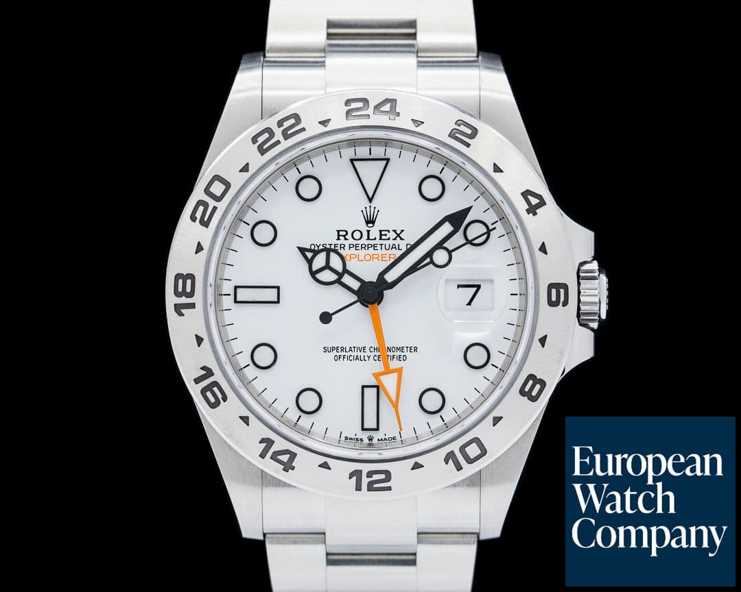 Image of Rolex Explorer II 226570 SS White Dial