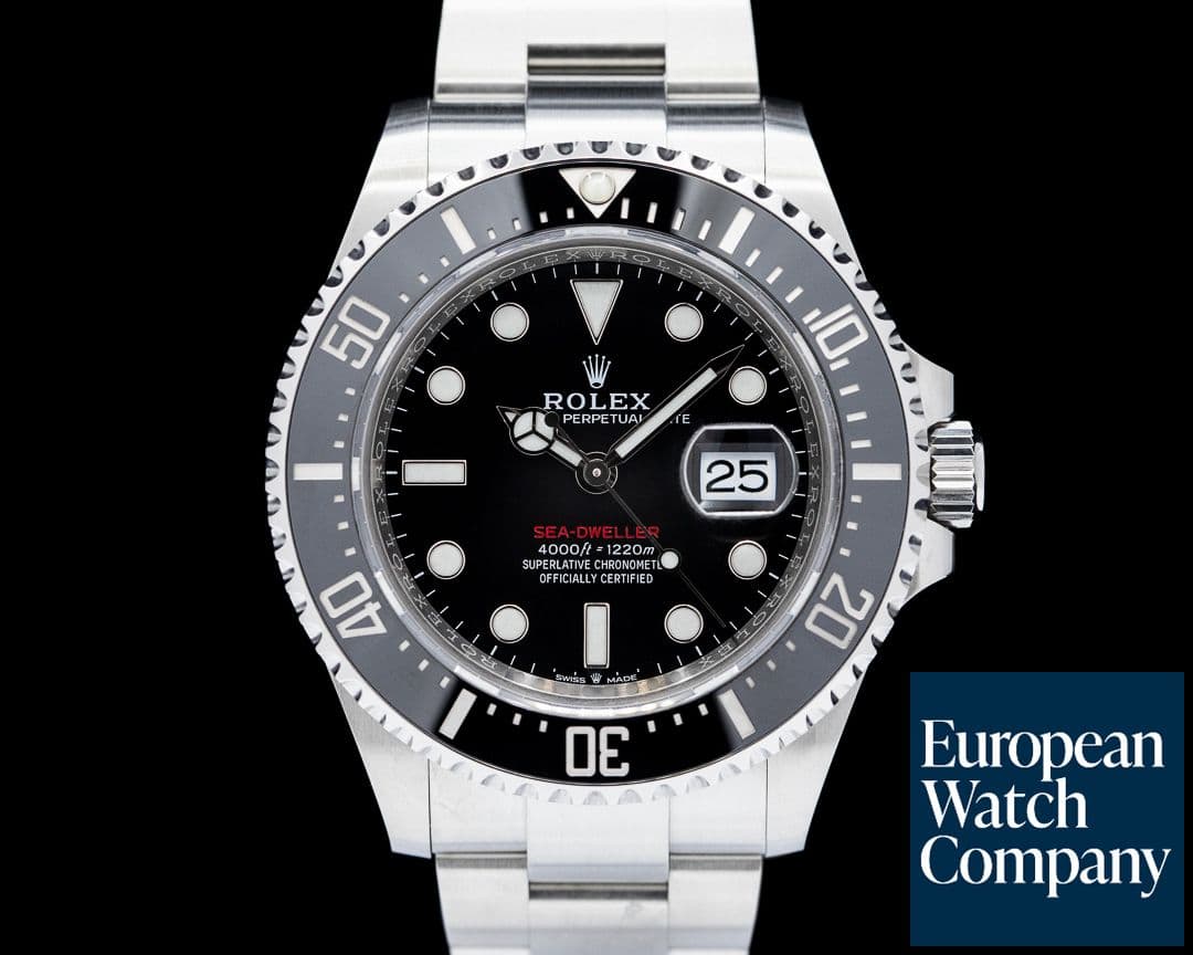 Image of Rolex Sea Dweller RED 43MM "50th Anniversary" SS Black Dial