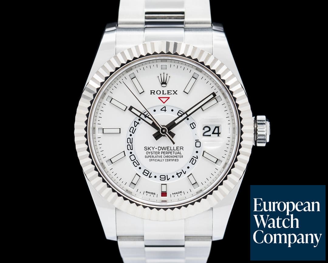 Image of Rolex Sky-Dweller 326934 SS White Dial