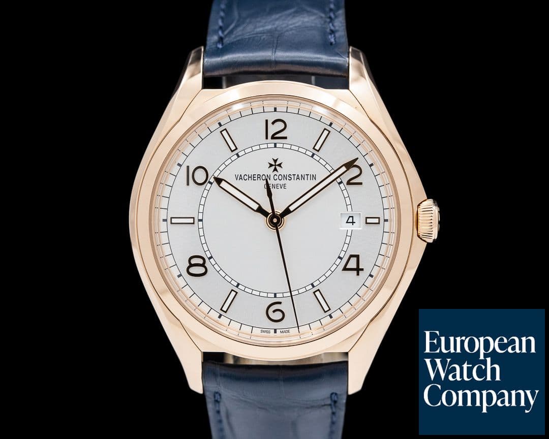 Image of Vacheron Constantin Fiftysix Self Winding 18K Rose Gold Silver Dial