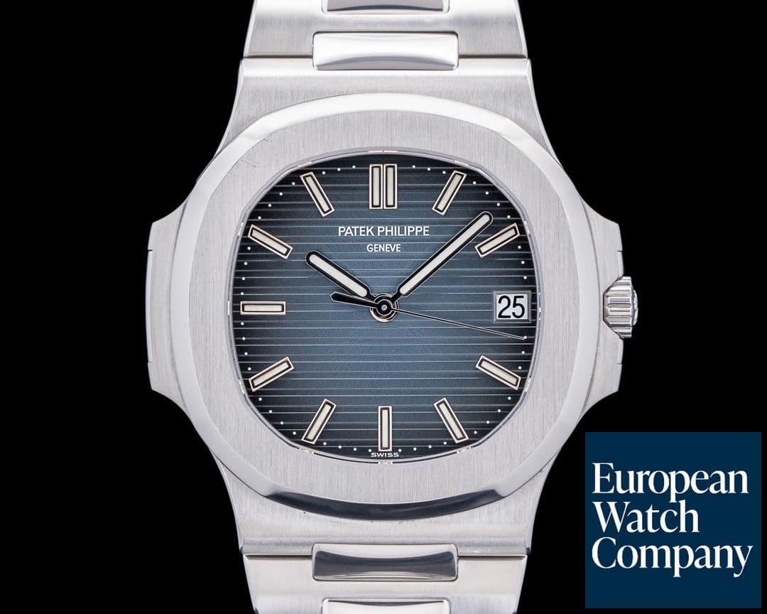 Image of Patek Philippe Jumbo Nautilus 5711/1A Blue Dial SS