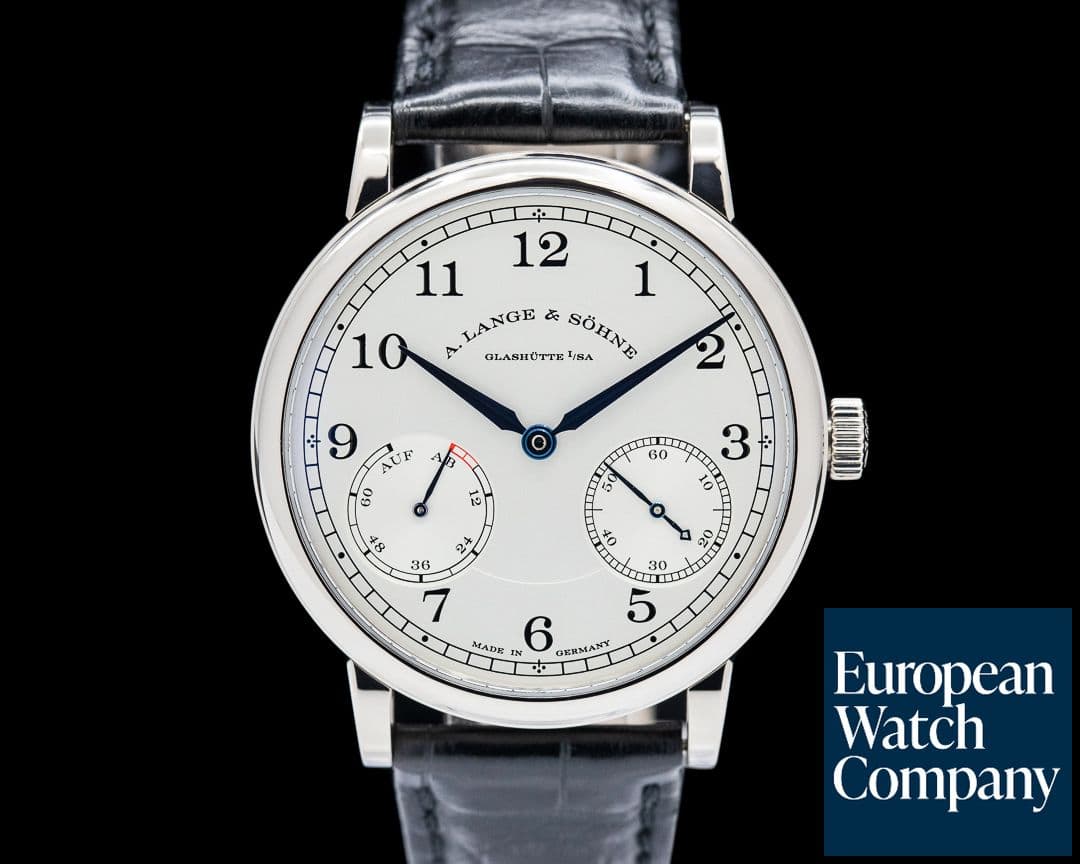 Image of A. Lange and Sohne 1815 234.026 Up & Down 18K White Gold Silver Dial