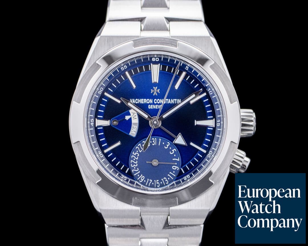 Image of Vacheron Constantin Overseas Dual Time SS Blue Dial