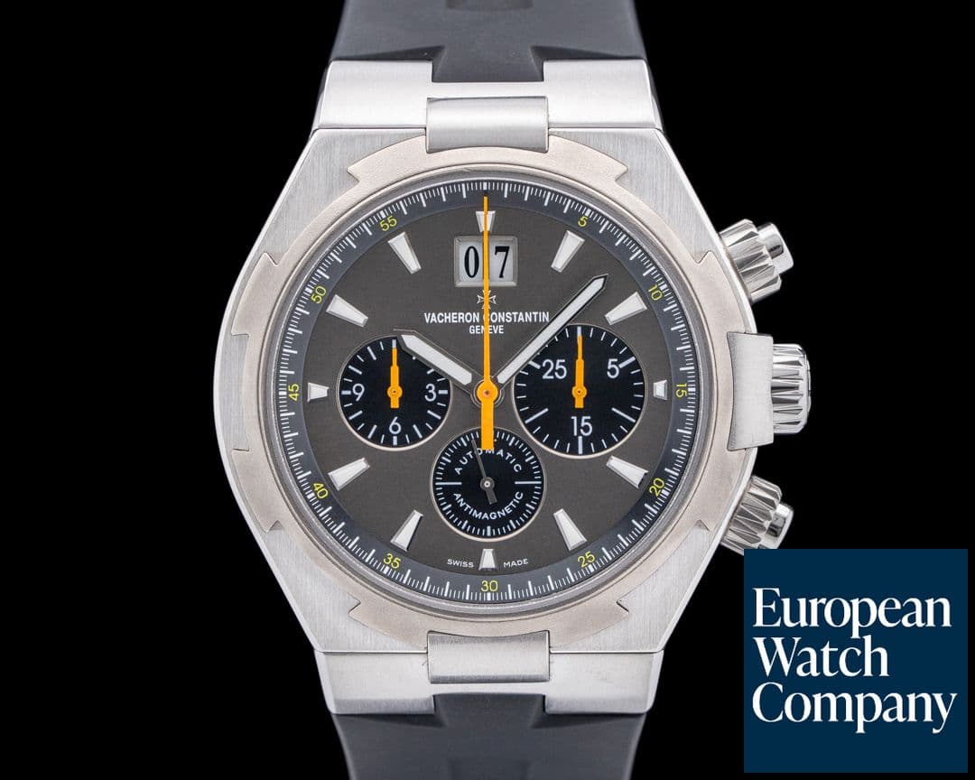 Image of Vacheron Constantin Overseas Chronograph SS Gray Dial LIMITED