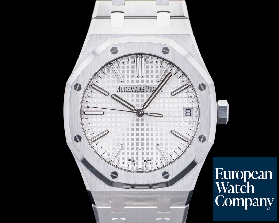 Image of Audemars Piguet 15510ST Royal Oak SS Silver Dial