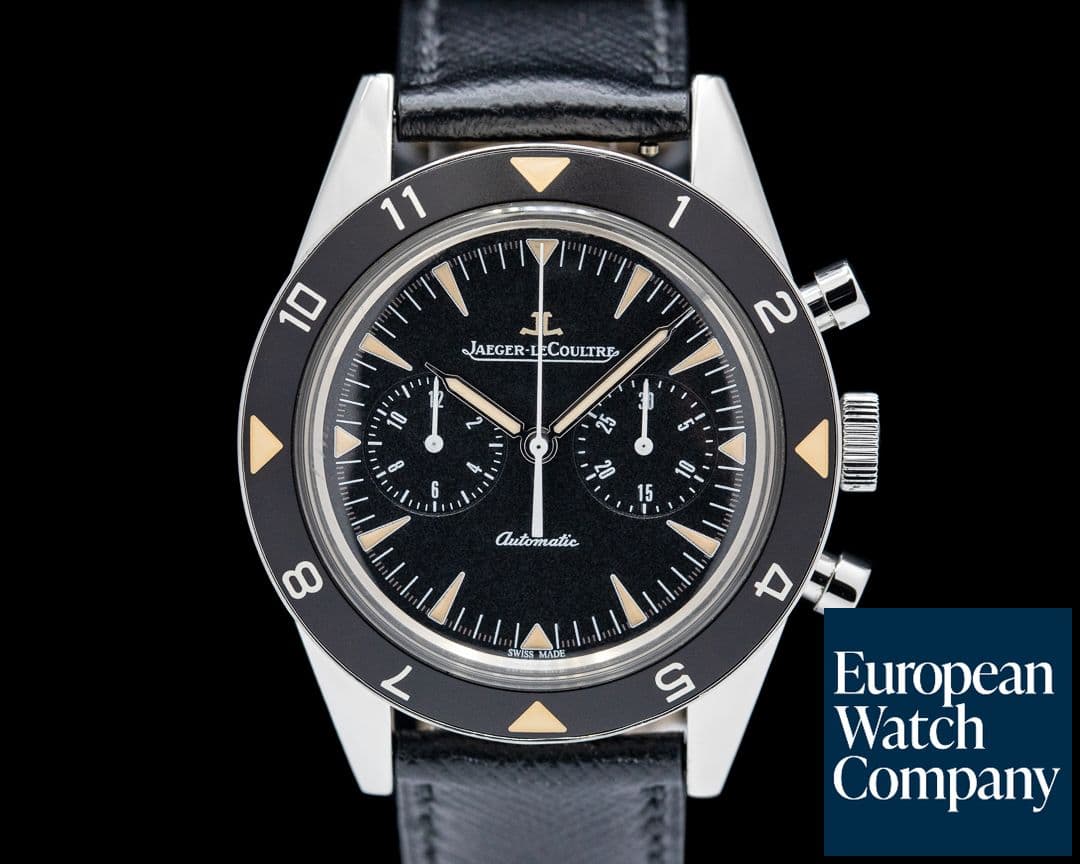 Image of Jaeger LeCoultre Deep Sea Chronograph Boutique Edition SS Black Dial