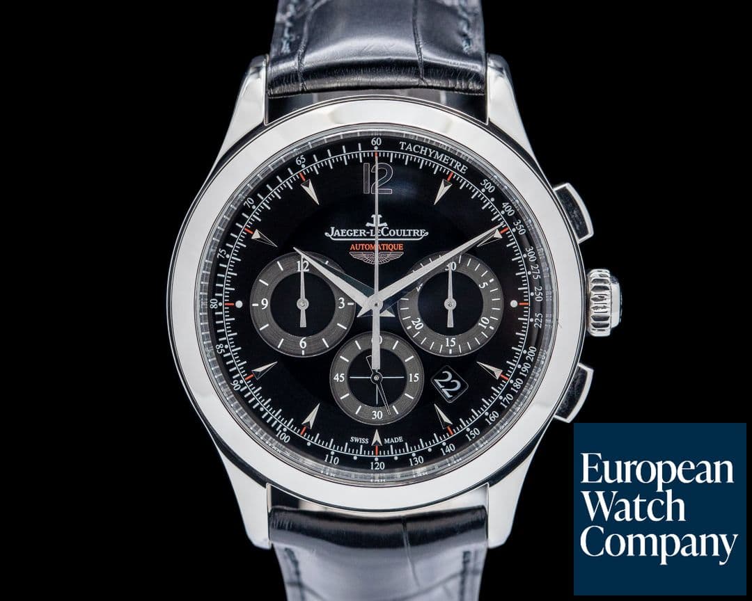 Image of Jaeger LeCoultre Master Chronograph Aston Martin SS Black Dial