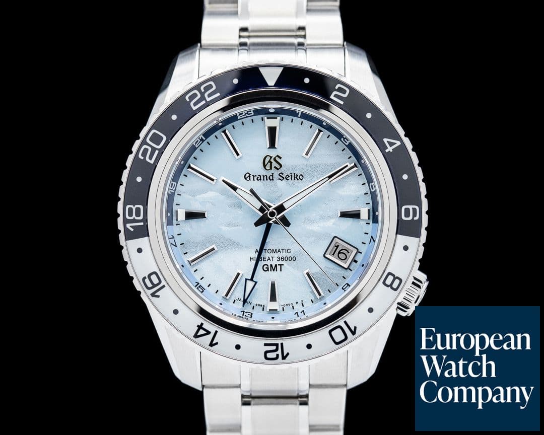 Image of Grand Seiko Sport Collection Hi-Beat 36000 GMT SS Blue Dial LIMITED