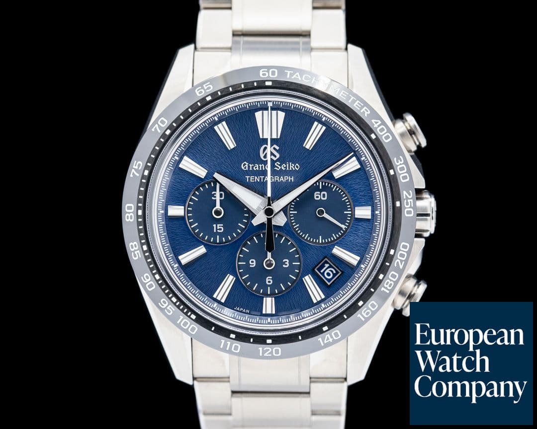Image of Grand Seiko Evolution 9 Hi-Beat Chronograph "Tentagraph" Titanium