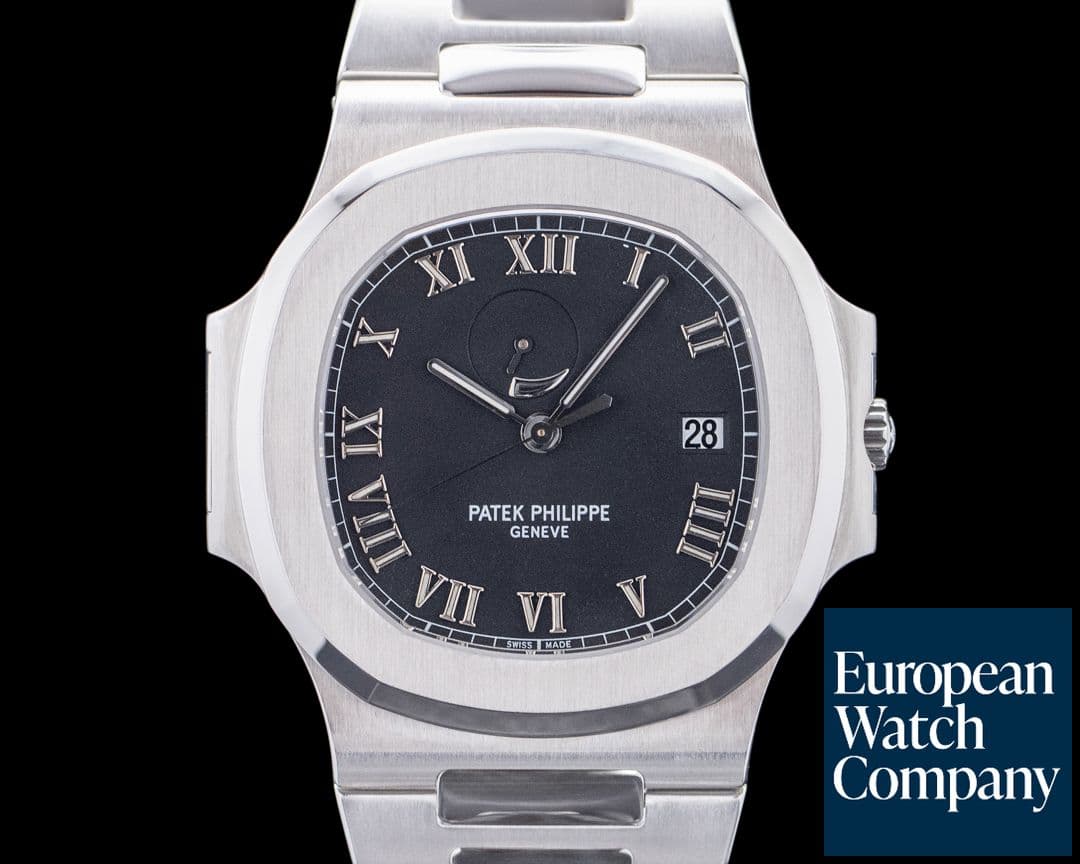 Image of Patek Philippe Nautilus 3710 "Comet" SS Black Dial
