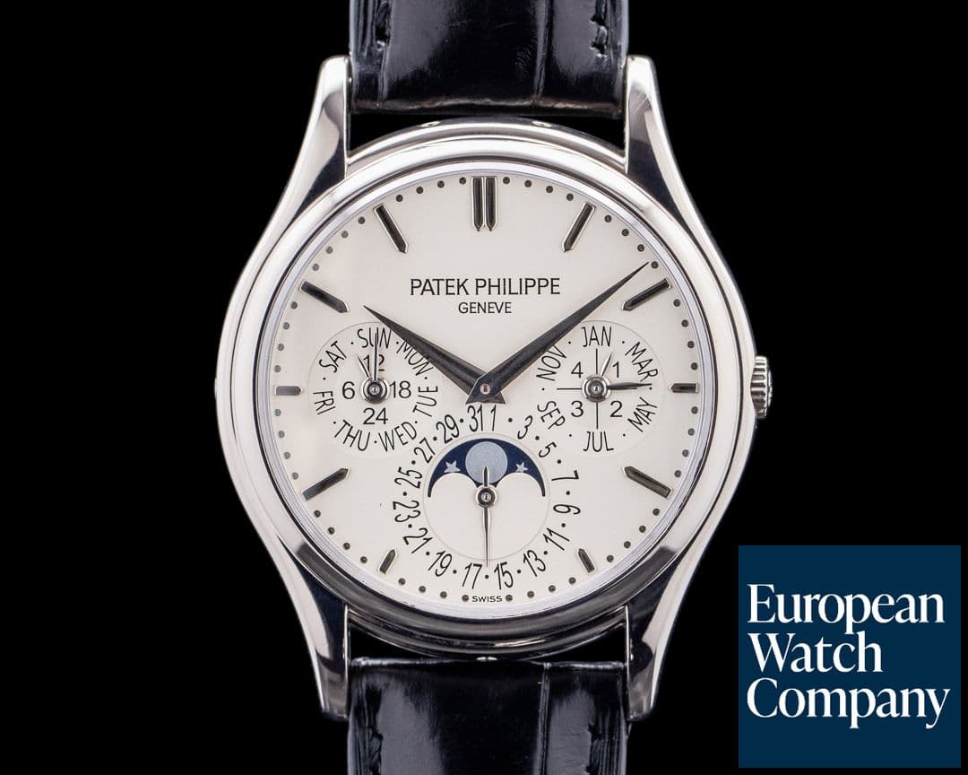 Image of Patek Philippe Perpetual Calendar 5140G Ultra Thin 18K White Gold Silver Dial
