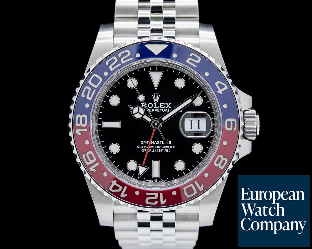 Image of Rolex GMT Master II Ceramic 126710 "Pepsi" SS Jubilee 2024