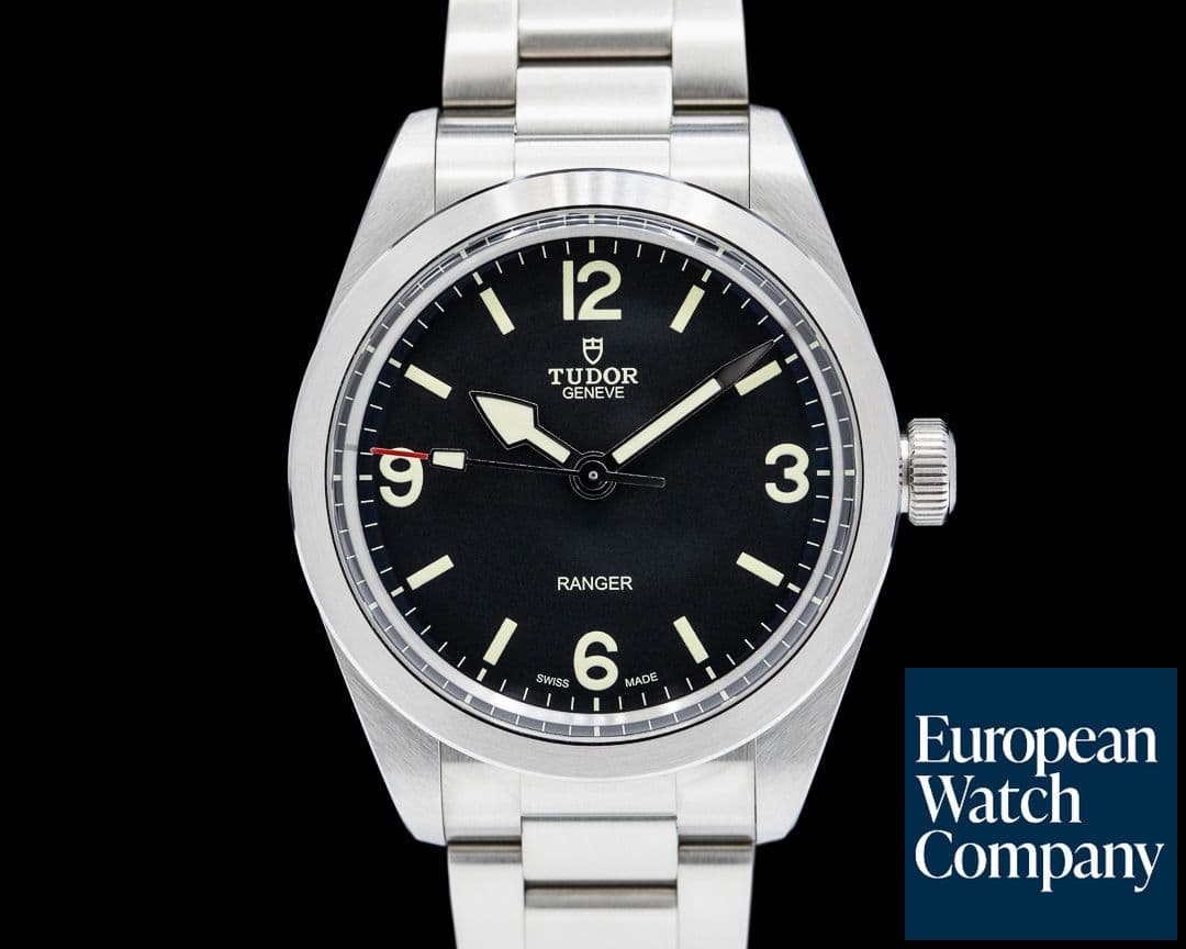 Image of Tudor Heritage Ranger SS Black Dial 2025 UNWORN