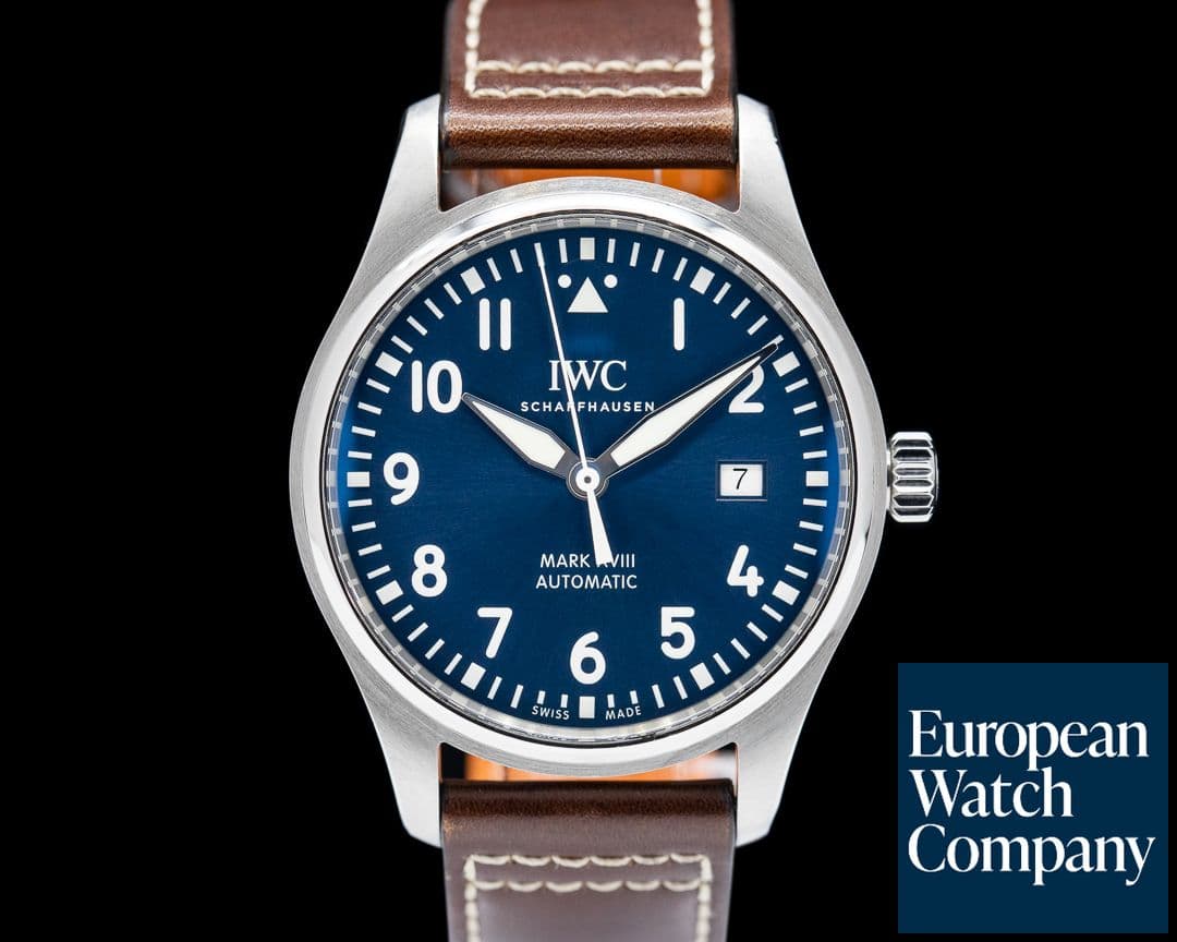 Image of IWC Mark XVIII Le Petit Prince SS Blue Dial