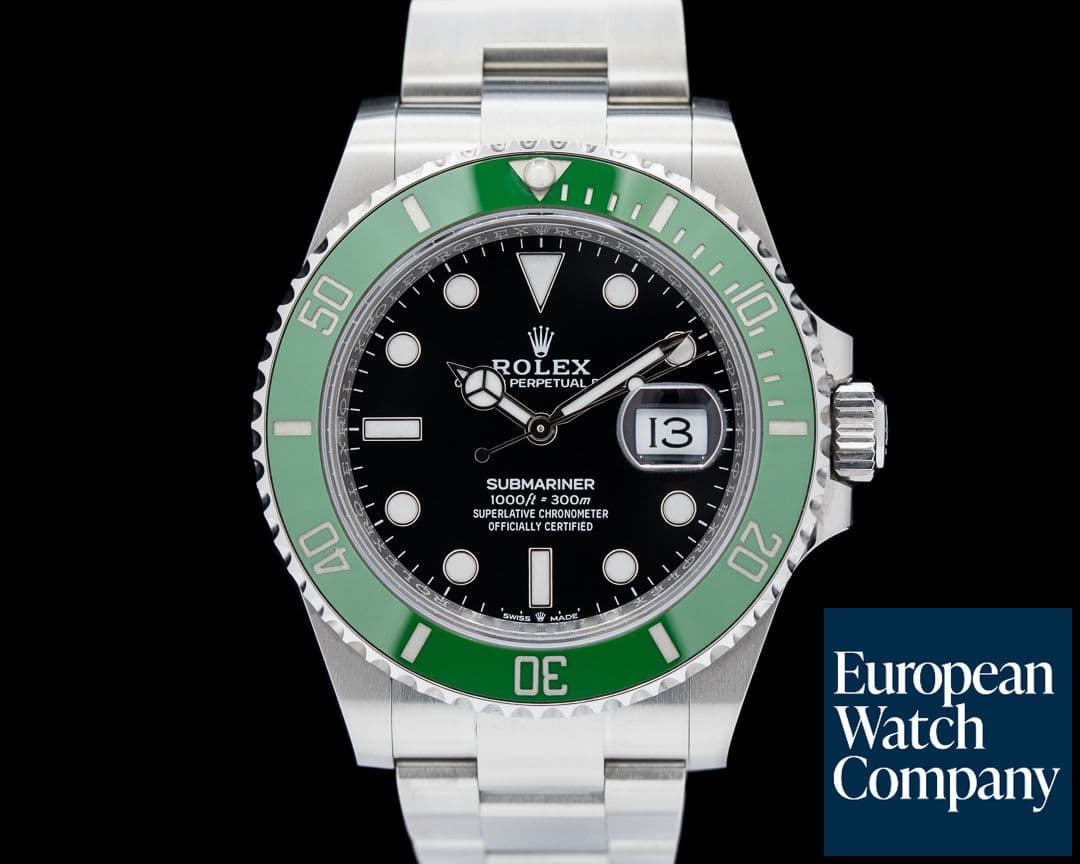 Image of Rolex Submariner Date 126610LV "Kermit Green" Ceramic Bezel SS 2024