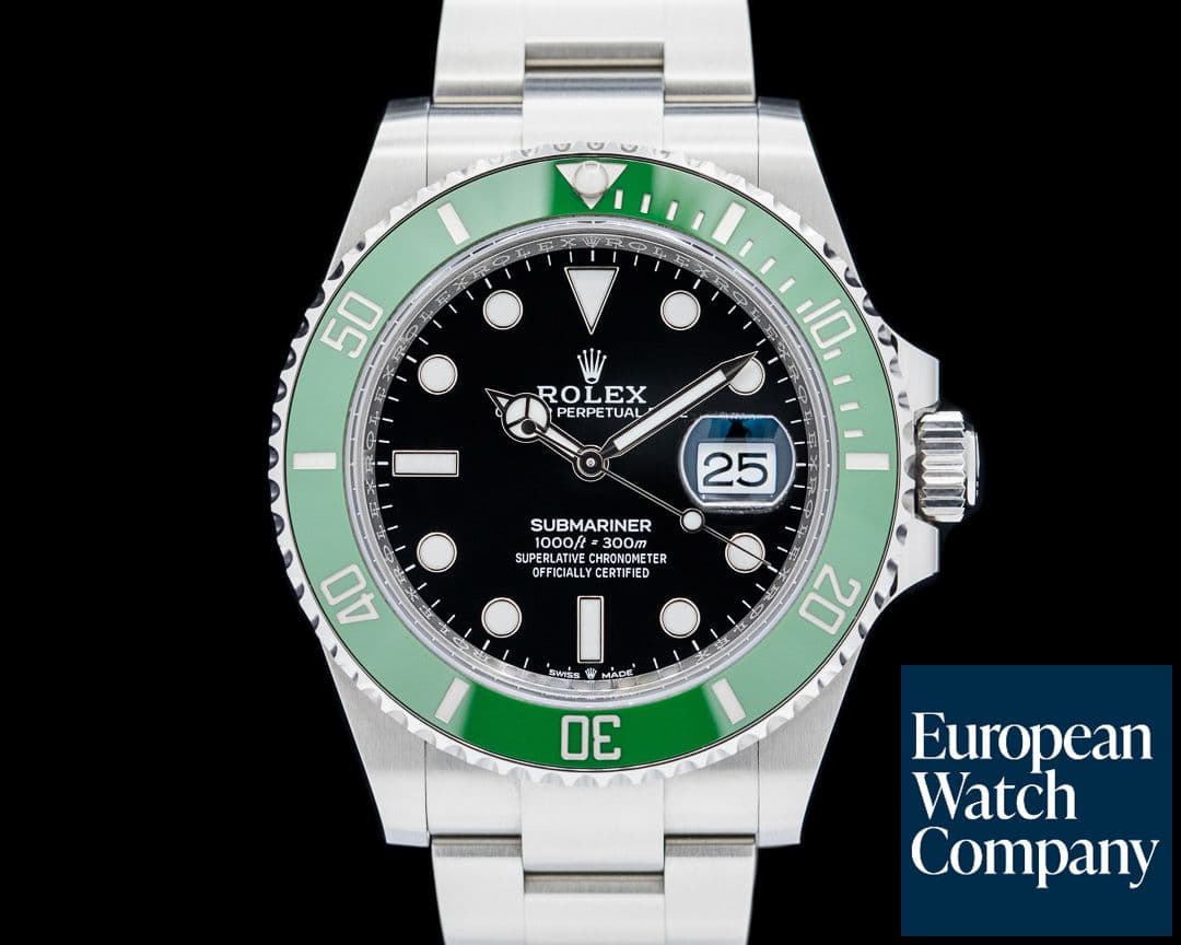 Image of Rolex Submariner Date 126610LV "Kermit Green" Ceramic Bezel SS 2024