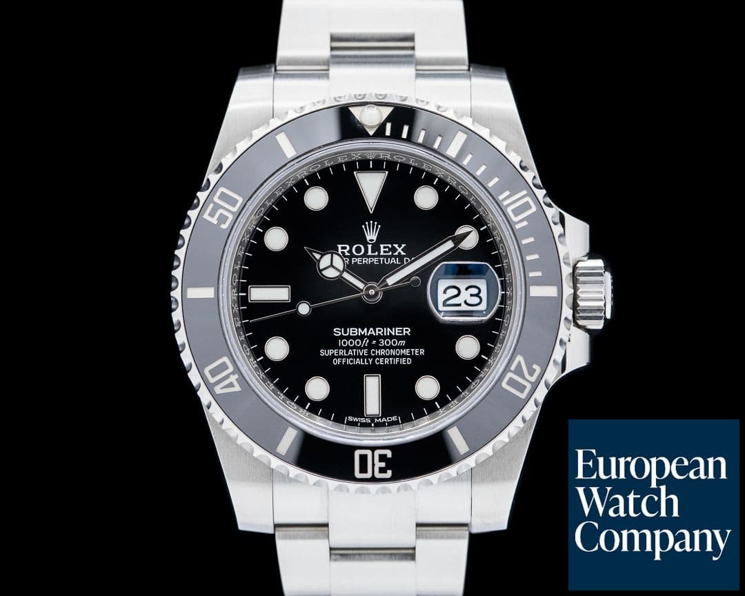 Image of Rolex Submariner 116610LN Ceramic SS Black Dial