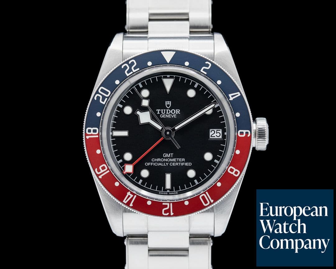 Image of Tudor Heritage Black Bay GMT SS Black Dial