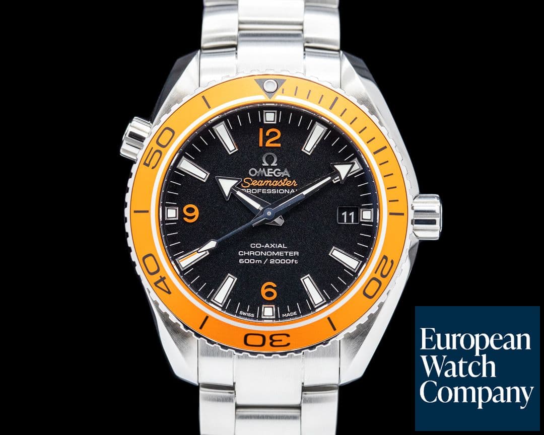 Image of Omega Seamaster Co Axial Planet Ocean SS Black Dial
