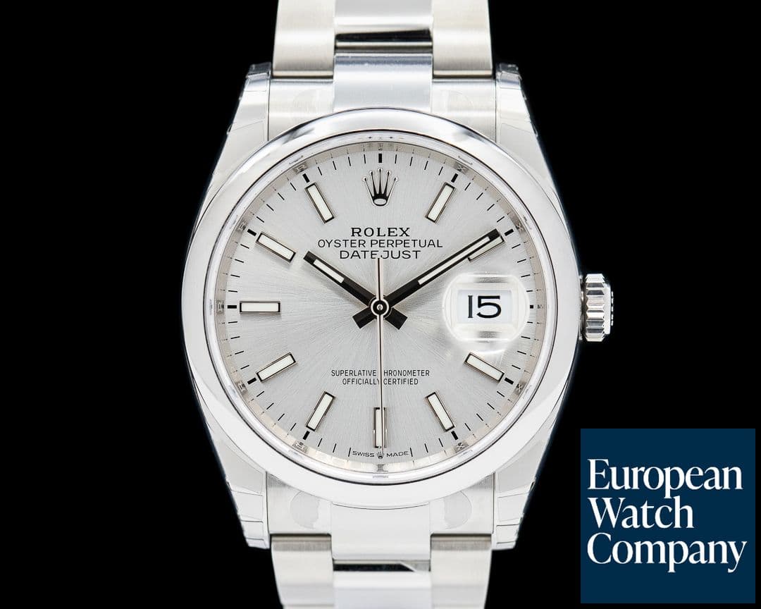 Image of Rolex Datejust 36 126200 SS "The Home Depot" UNWORN
