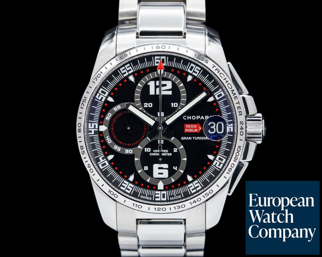 Image of Chopard Gran Turismo GT XL Chronograph SS Black Dial