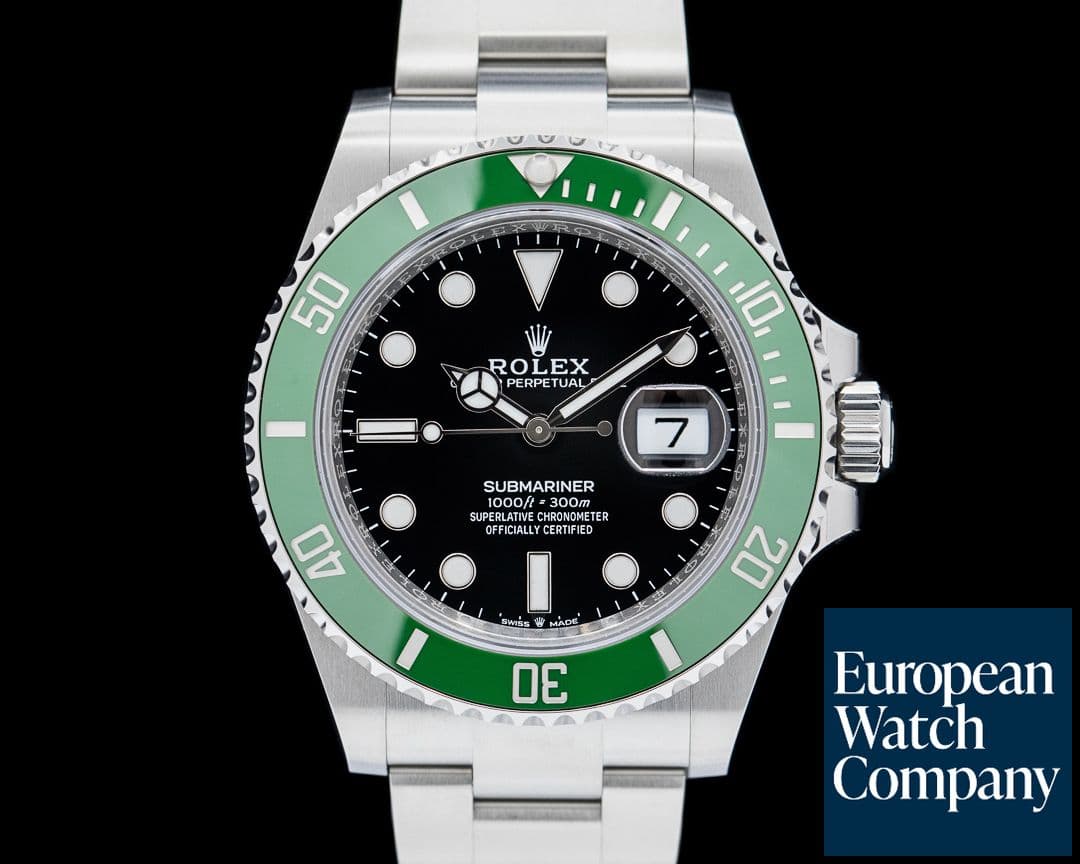Image of Rolex Submariner Date 126610LV "Kermit" SS 2025 UNWORN