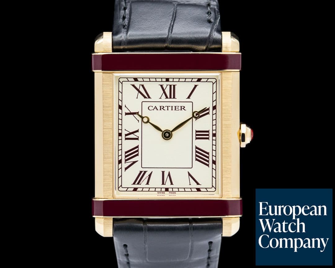 Image of Cartier Tank Chinoise WGTA0204 18K Yellow Gold Cream Dial 2025 LIMITED