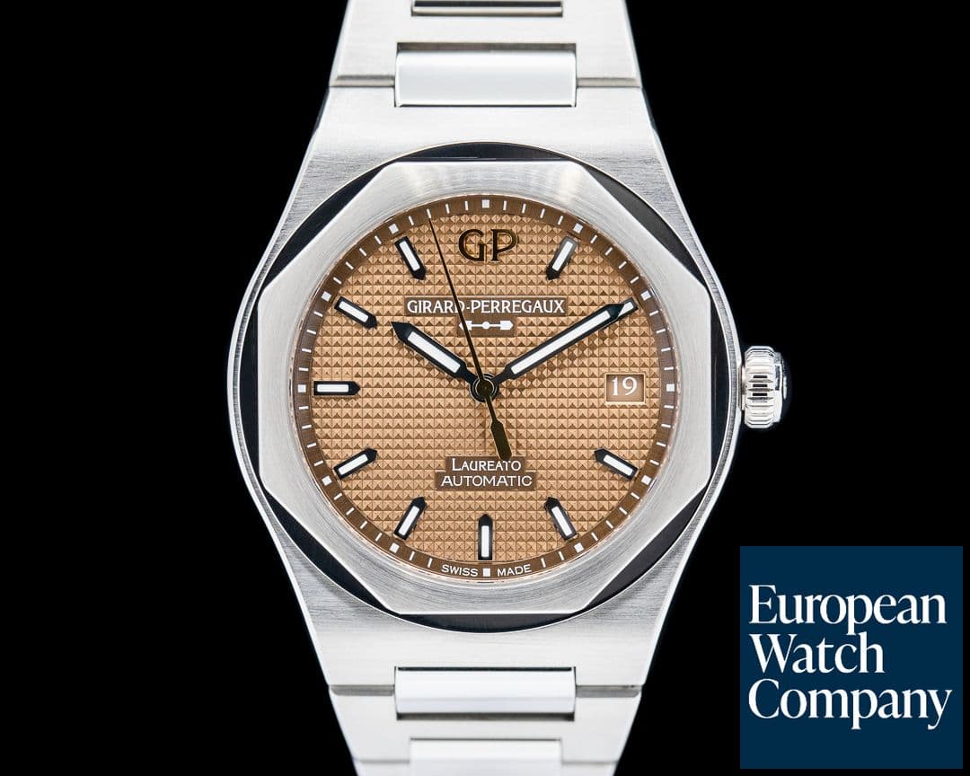 Image of Girard Perregaux Laureato SS Copper Dial