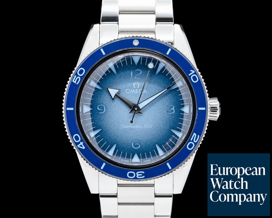 Image of Omega Seamaster 300 Co-Axial SS Summer Blue Dial 2024