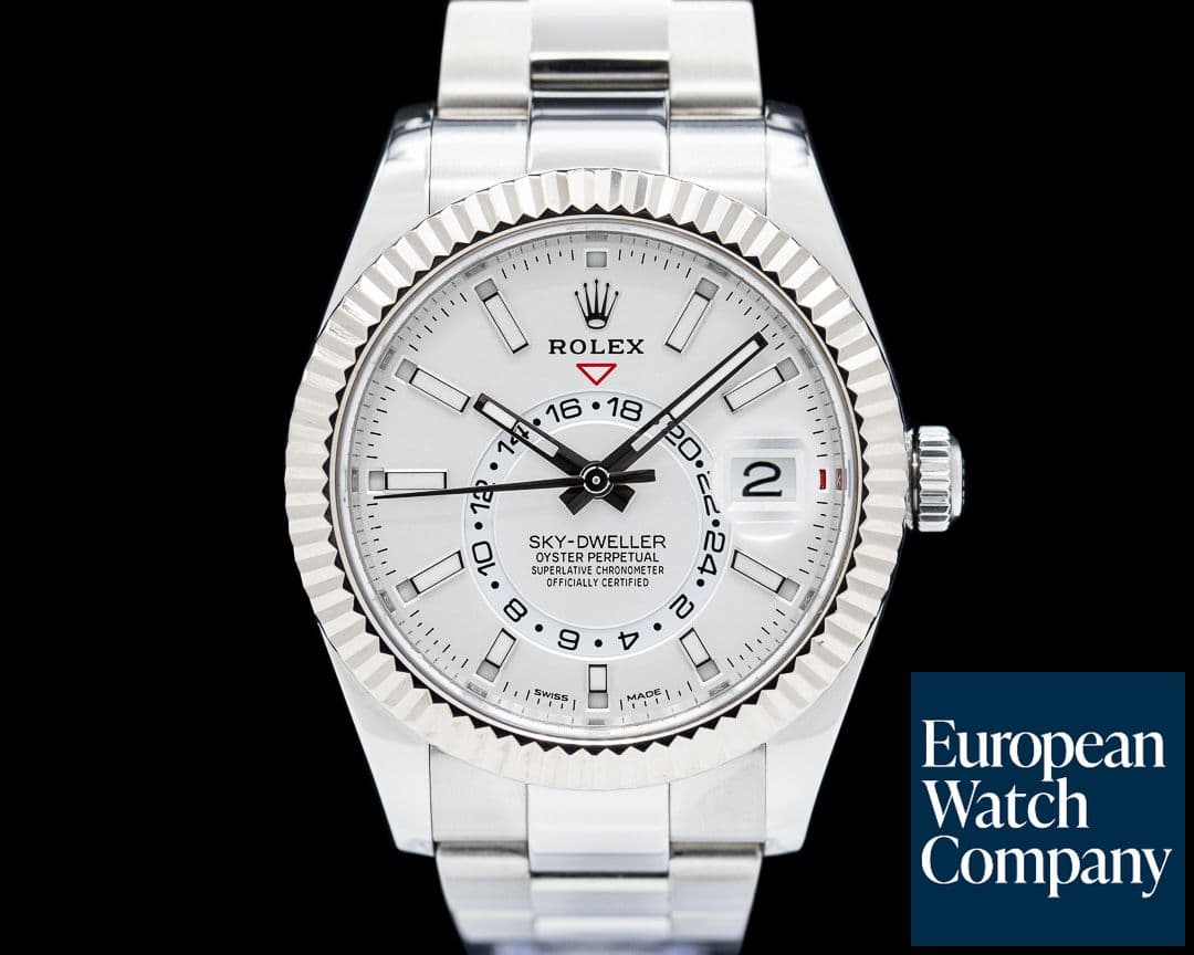 Image of Rolex Sky-Dweller 326934 SS White Dial