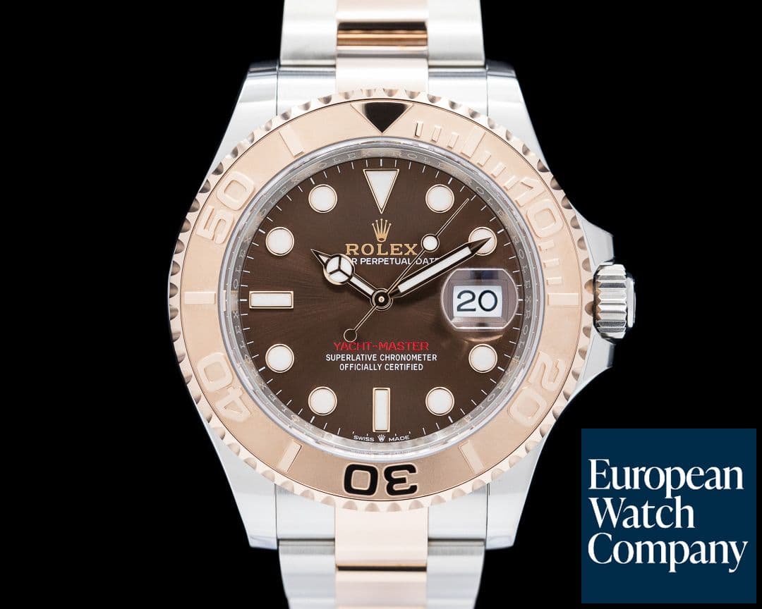 Image of Rolex Yacht Master 126621 18K / SS Chocolate Brown Dial