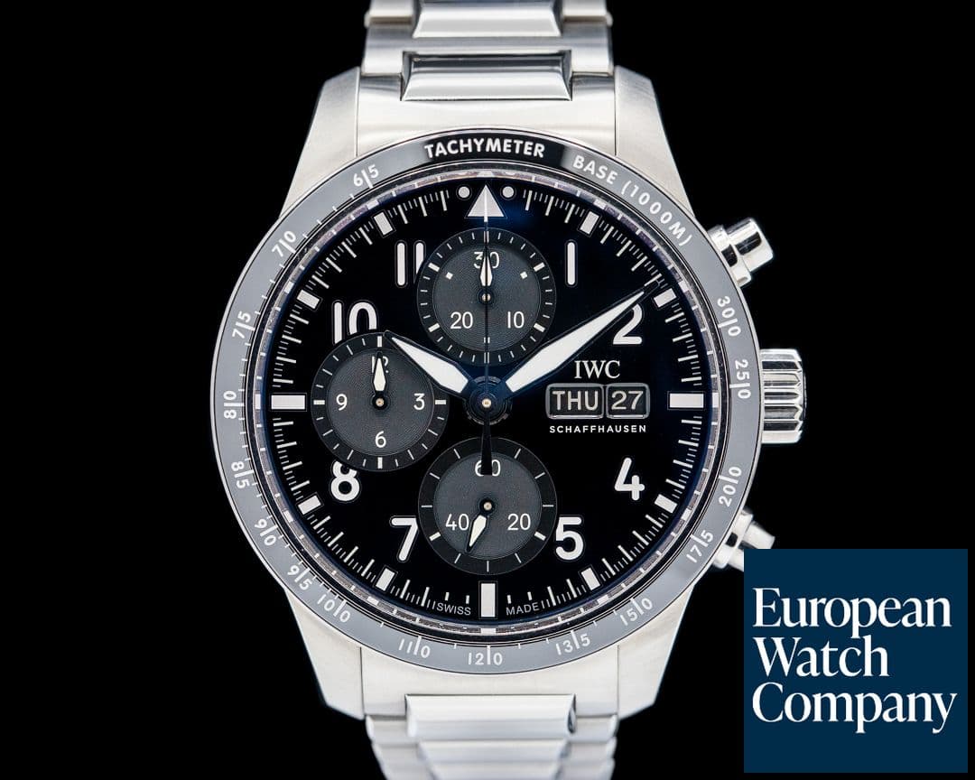 Image of IWC Pilot's Watch Performance Chronograph 41 AMG Titanium