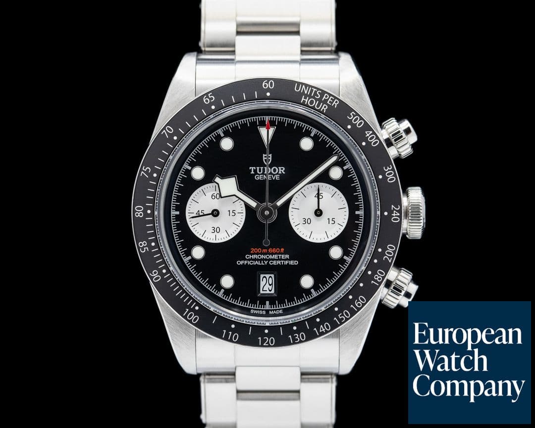 Image of Tudor Black Bay Chronograph SS Black Dial