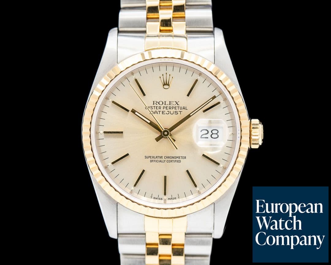 Image of Rolex Datejust 36MM 16233 Two-Tone 18K / SS