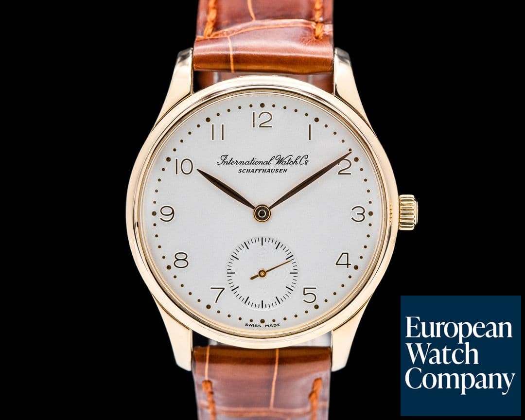 Image of IWC Portugieser 35MM 18K Rose Gold Silver Dial