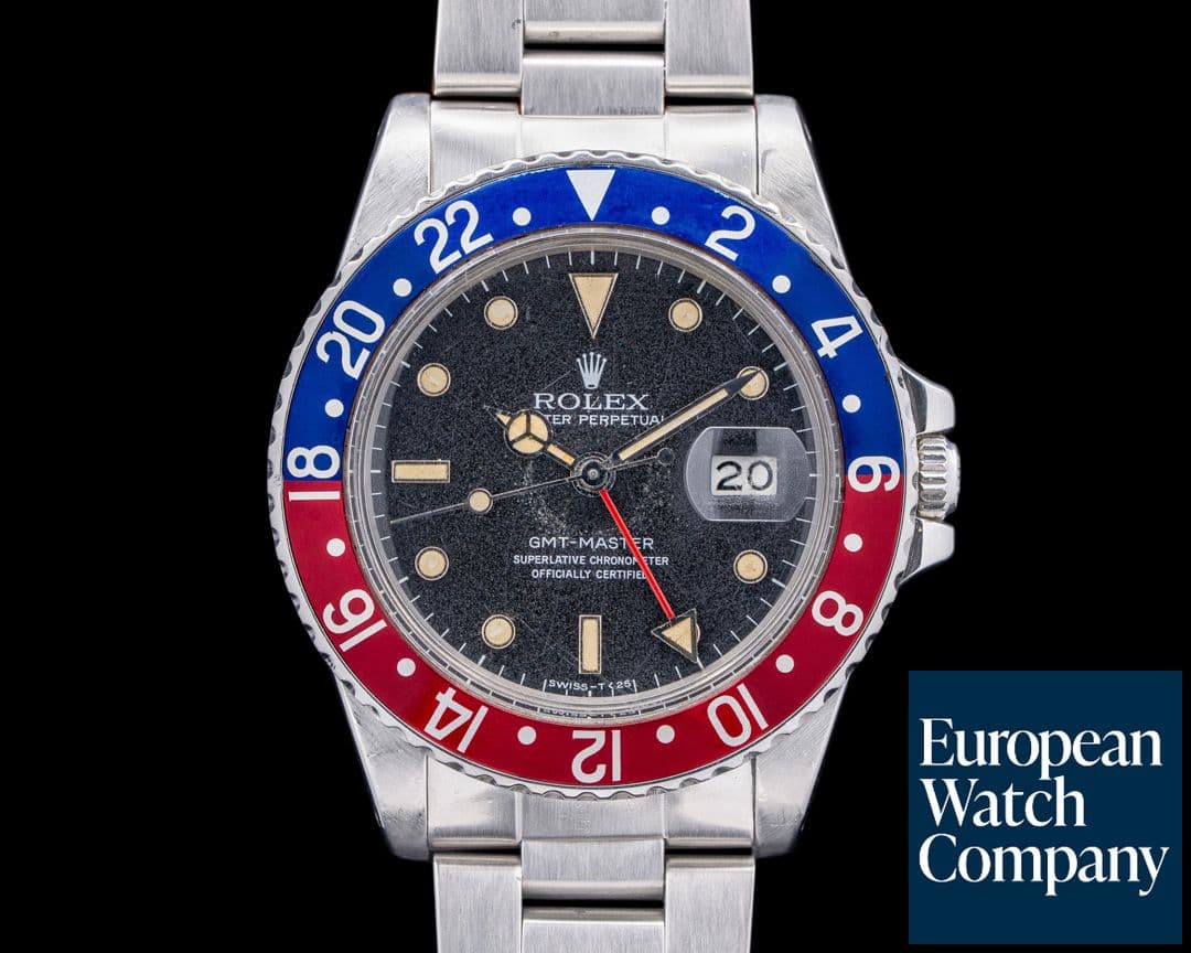 Image of Rolex GMT Master 16750 SS Pepsi Bezel C. 1985