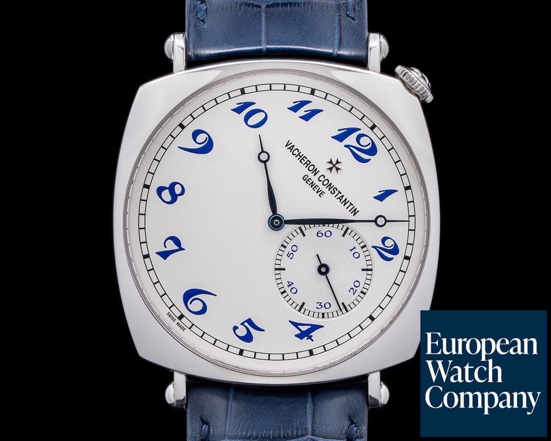 Image of Vacheron Constantin Historiques American 1921 Platinum Silver Dial Blue Numerals RARE