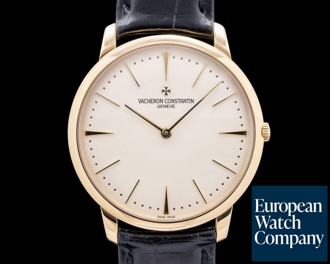 Image of Vacheron Constantin Patrimony Contemporaine 18K Rose Gold Silver Dial