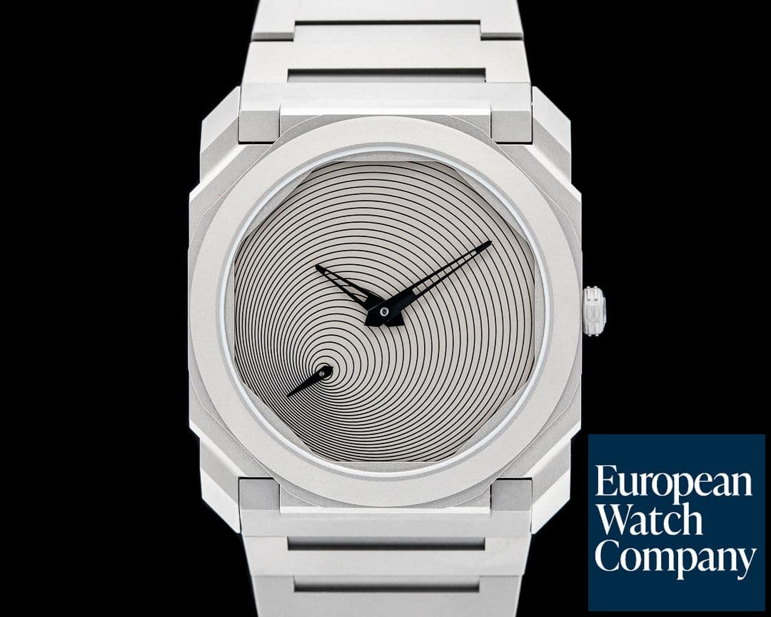 Image of Bulgari Octo Finissimo Tadao Ando Titanium Gray Dial LIMITED