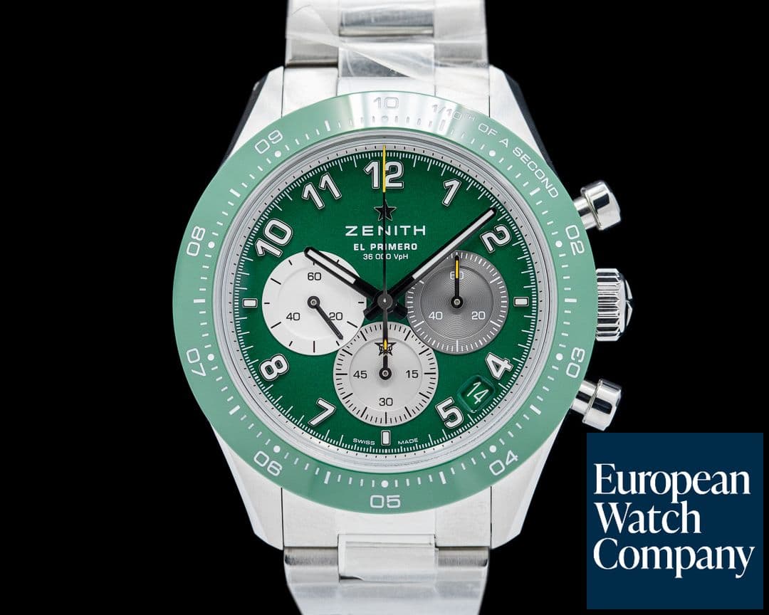 Image of Zenith El Primero Chronomaster Sport "Aaron Rodgers" LIMITED UNWORN