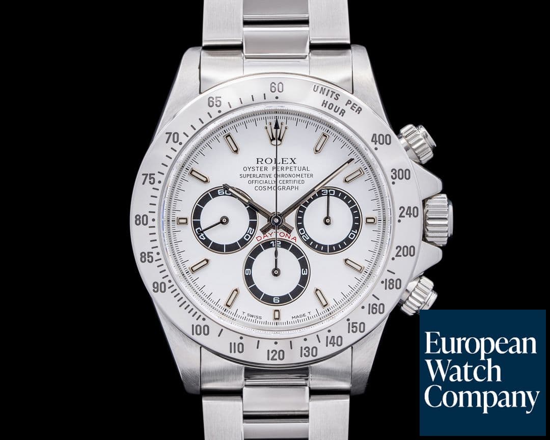 Image of Rolex Daytona 16520 "Zenith" White Dial SS C. 1995