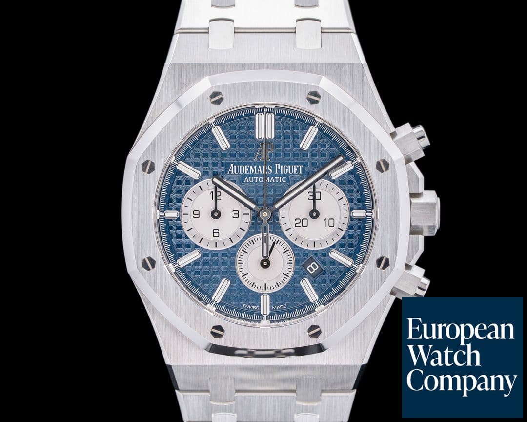 Image of Audemars Piguet Royal Oak 26331ST Chronograph SS Blue Dial