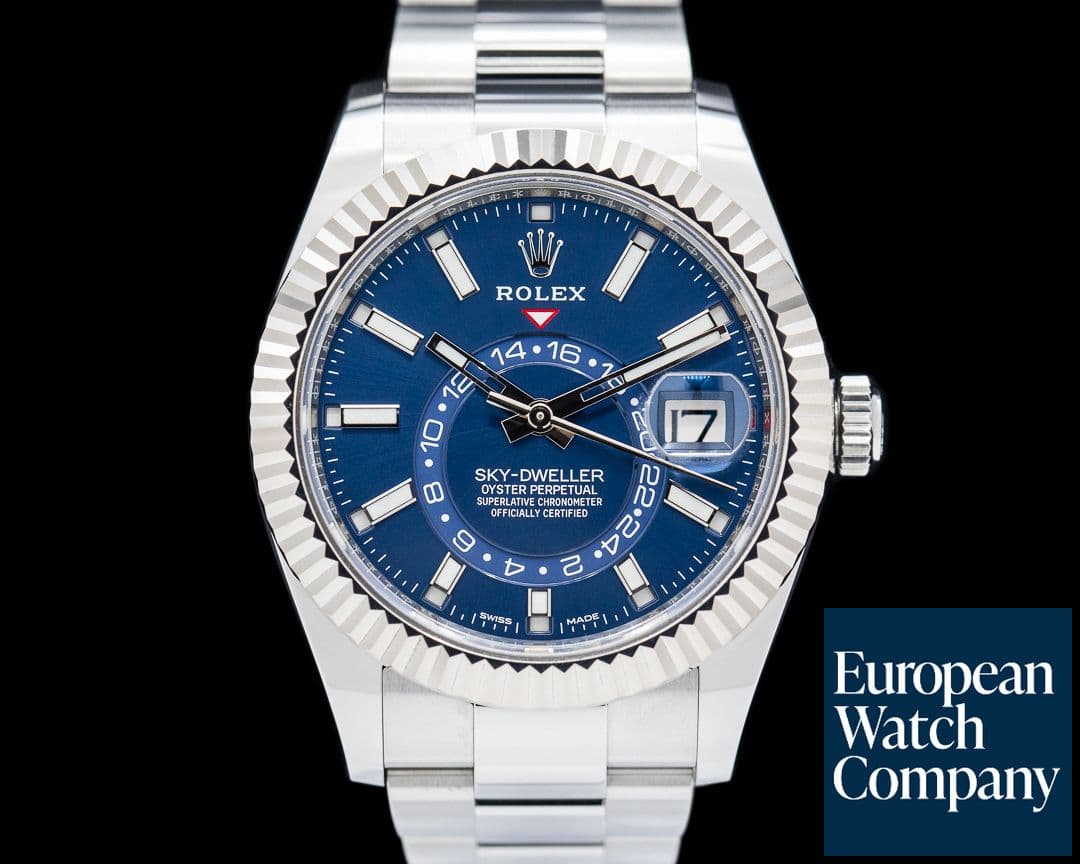 Image of Rolex Sky-Dweller 326934 SS Blue Dial