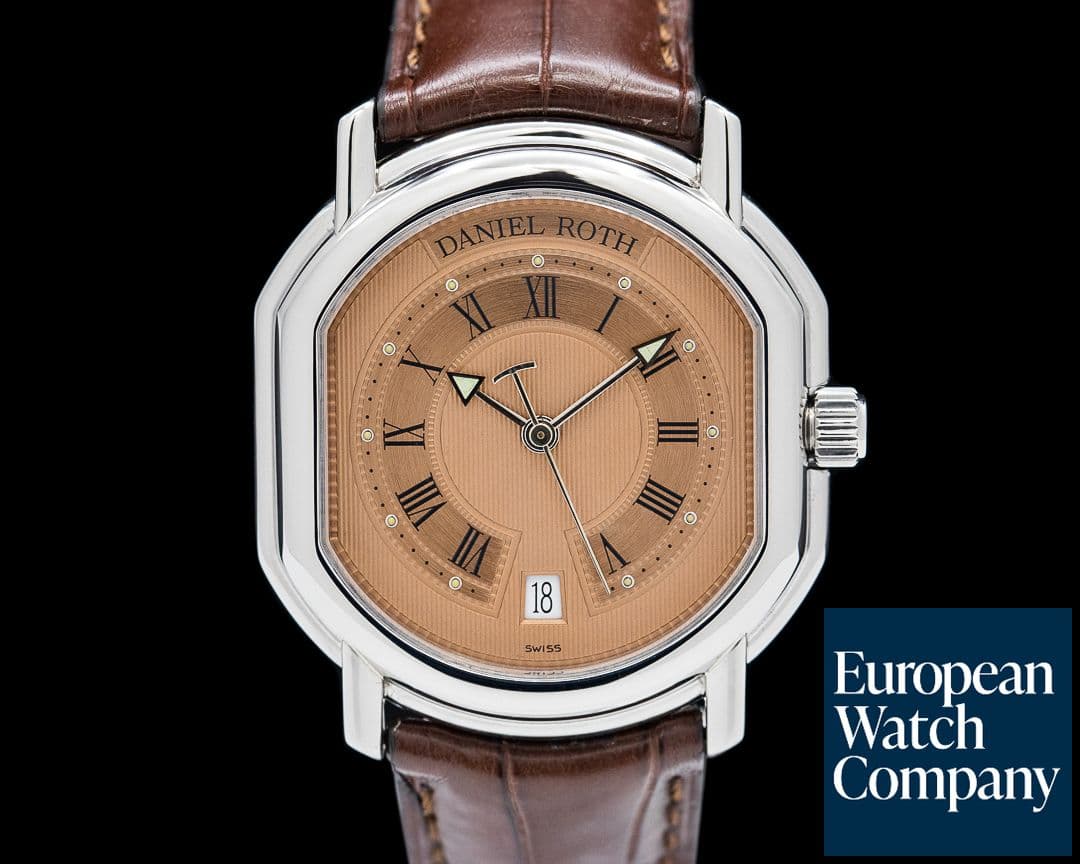 Image of Daniel Roth Le Sentier 177 SS Salmon Dial RARE & EARLY