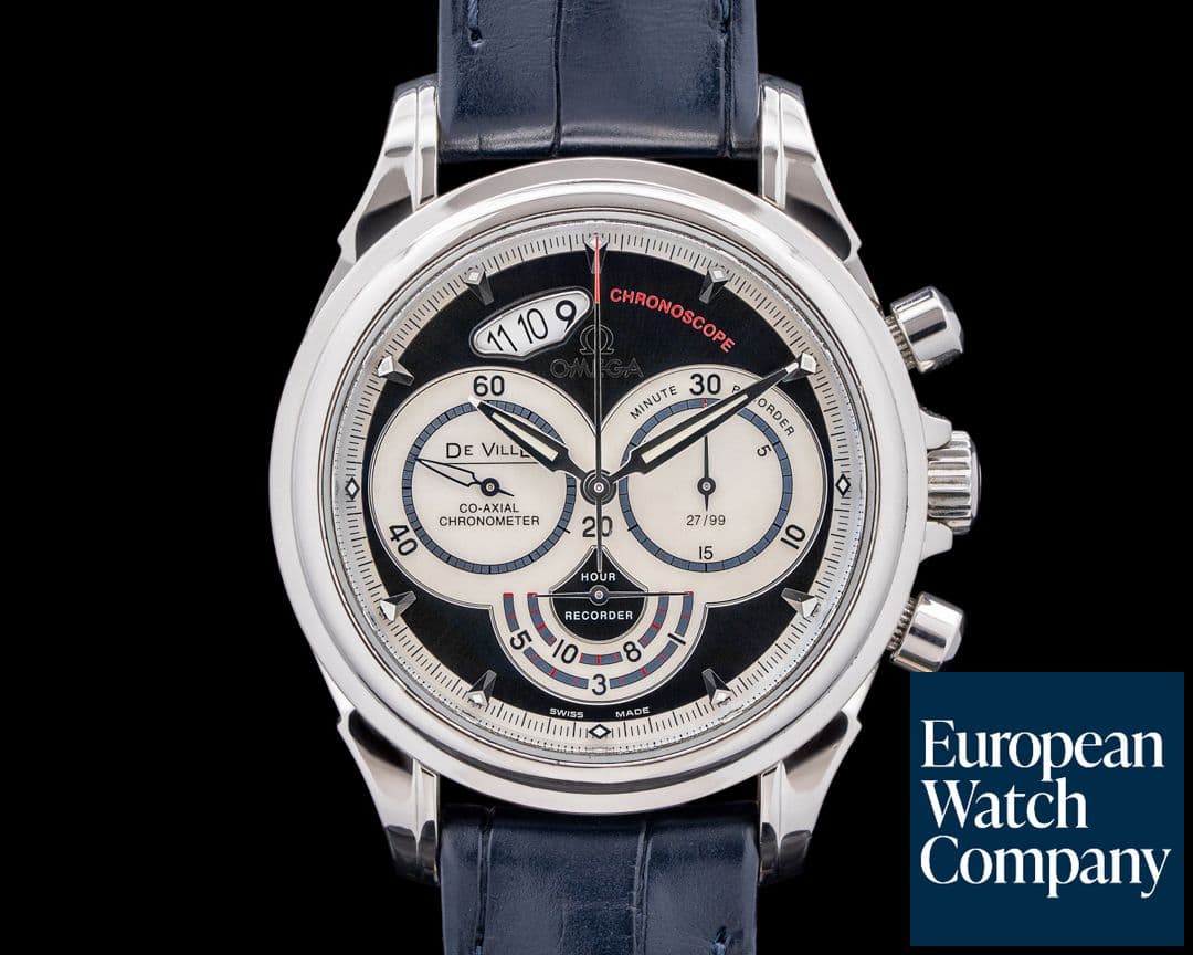 Image of Omega De Ville Chronoscope Palladium "Mother of Pearl" LIMITED