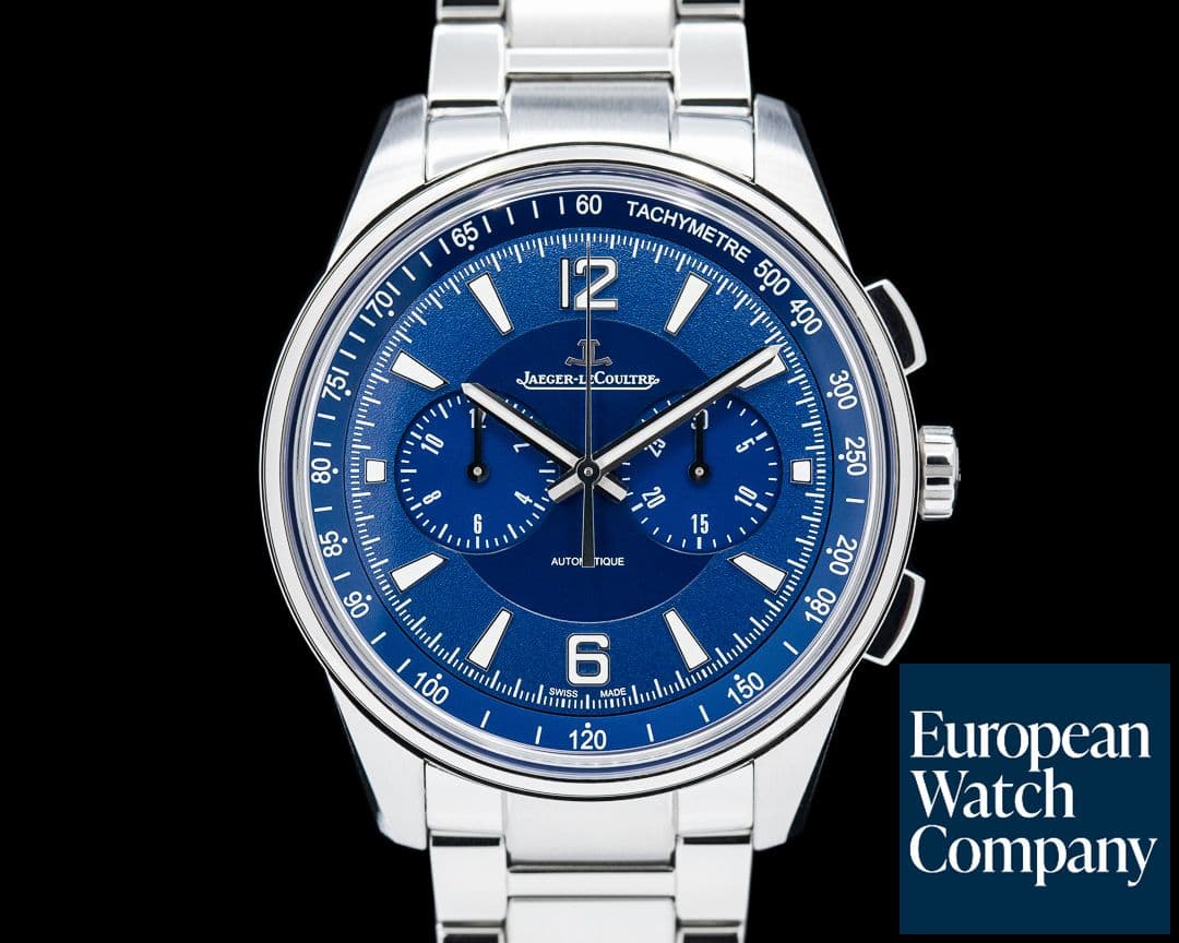 Image of Jaeger LeCoultre Polaris Chronograph SS Blue Dial