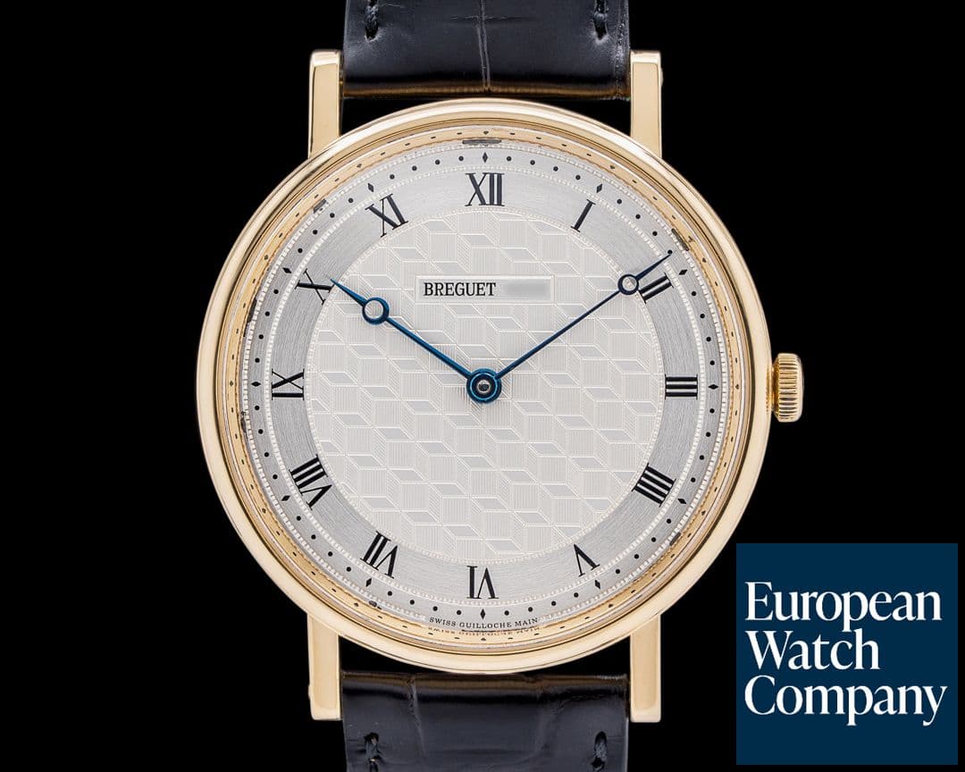 Image of Breguet Classique Manual Wind 18K Yellow Gold Silver Dial