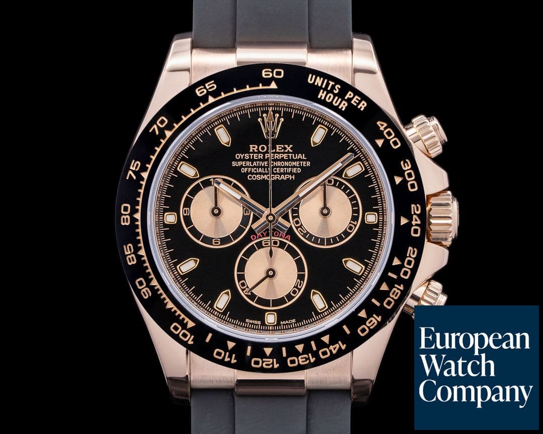 Image of Rolex Cosmograph Daytona 116515LN Ceramic 18K Everose Black Dial
