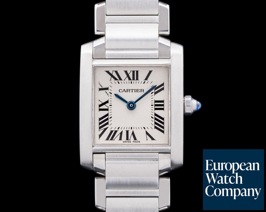 Image of Cartier Tank Francaise Mini Quartz SS Silver Dial