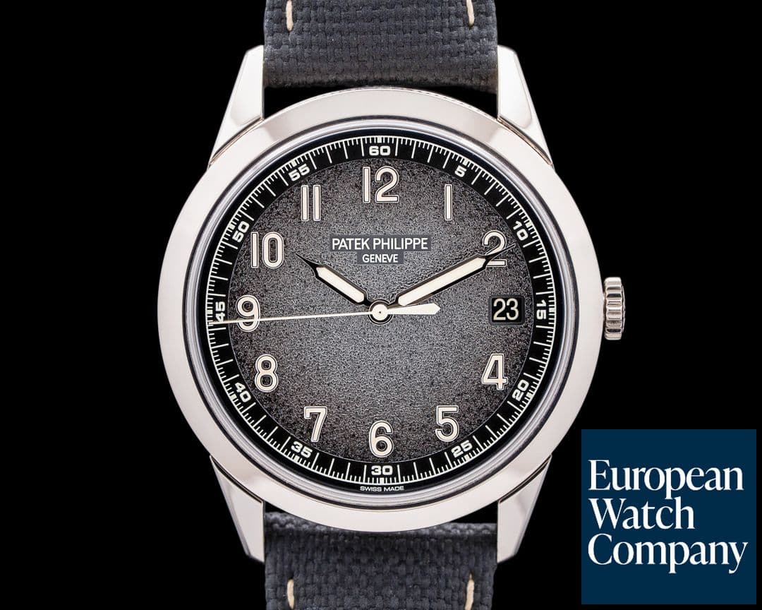 Image of Patek Philippe Calatrava 5226G 18K White Gold Charcoal Gray Dial